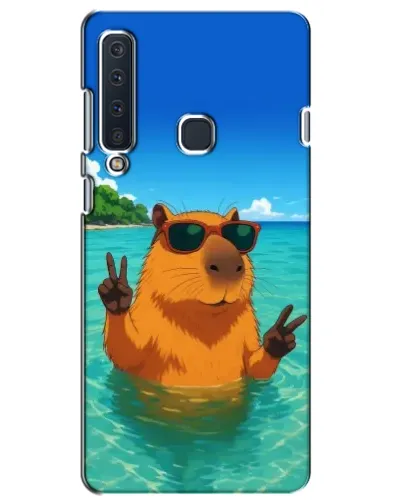Чехол для Samsung Galaxy A9 2018 (A920) с картинкой «Морская капибара» Чехол для Samsung Galaxy A9 2018 (A920) с картинкой «Морская капибара»