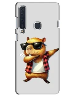 Чехол для Samsung Galaxy A9 2018 (A920) с картинкой «Капибара рэпер даб» Чехол для Samsung Galaxy A9 2018 (A920) с картинкой «Капибара рэпер даб»