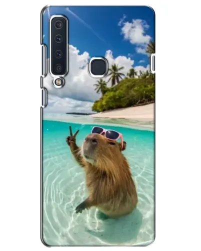 Чехол для Samsung Galaxy A9 2018 (A920) с картинкой «Капибара на море» Чехол для Samsung Galaxy A9 2018 (A920) с картинкой «Капибара на море»