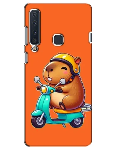 Чехол для Samsung Galaxy A9 2018 (A920) с картинкой «Капибара на скутере» Чехол для Samsung Galaxy A9 2018 (A920) с картинкой «Капибара на скутере»