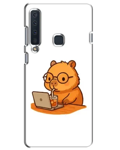 Чехол для Samsung Galaxy A9 2018 (A920) с картинкой «Капибара с ноутбуком» Чехол для Samsung Galaxy A9 2018 (A920) с картинкой «Капибара с ноутбуком»