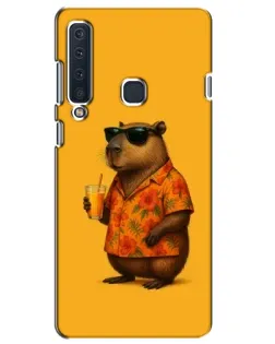 Чехол для Samsung Galaxy A9 2018 (A920) с картинкой «Капибара на отдыхе» Чехол для Samsung Galaxy A9 2018 (A920) с картинкой «Капибара на отдыхе»