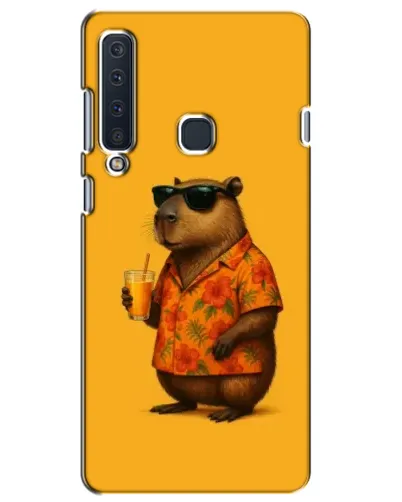 Чехол для Samsung Galaxy A9 2018 (A920) с картинкой «Капибара на отдыхе» Чехол для Samsung Galaxy A9 2018 (A920) с картинкой «Капибара на отдыхе»
