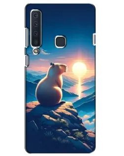 Чехол для Samsung Galaxy A9 2018 (A920) с картинкой «Закат солнца с капибарой» Чехол для Samsung Galaxy A9 2018 (A920) с картинкой «Закат солнца с капибарой»