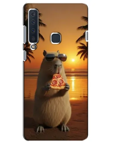 Чехол для Samsung Galaxy A9 2018 (A920) с картинкой «Капибара с пиццей» Чехол для Samsung Galaxy A9 2018 (A920) с картинкой «Капибара с пиццей»
