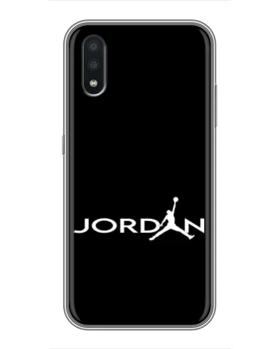 Чехол для Samsung Galaxy A01 Core с картинкой «Jordan White Logo» Чехол для Samsung Galaxy A01 Core с картинкой «Jordan White Logo»