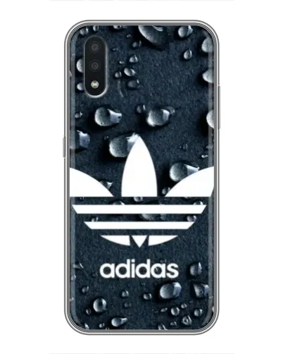 Чехол для Samsung Galaxy A01 Core с картинкой «Adidas Trefoil Blue» Чехол для Samsung Galaxy A01 Core с картинкой «Adidas Trefoil Blue»