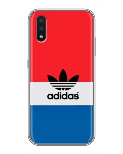 Чехол для Samsung Galaxy A01 Core с картинкой «Ретро блоки Adidas» Чехол для Samsung Galaxy A01 Core с картинкой «Ретро блоки Adidas»