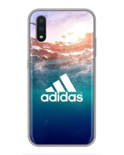 Чехол для Samsung Galaxy A01 Core с картинкой «Океанская глубина адидас» Чехол для Samsung Galaxy A01 Core с картинкой «Океанская глубина адидас»