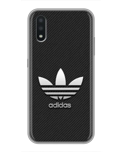 Чехол для Samsung Galaxy A01 Core с картинкой «Adidas Карбоновая текстура» Чехол для Samsung Galaxy A01 Core с картинкой «Adidas Карбоновая текстура»