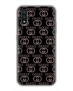 Чохол для Samsung Galaxy A01 Core з картинкою «Класична монограма Gucci»