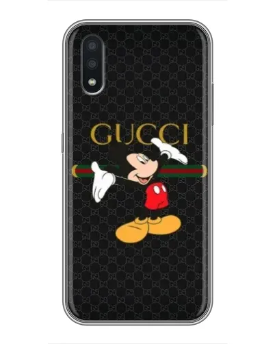 Чохол для Samsung Galaxy A01 Core з картинкою «Міккі Маус Gucci»