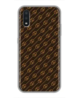 Чохол для Samsung Galaxy A01 Core з картинкою «Gucci — золоті діагоналі»