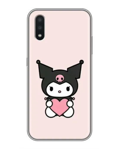 Чохол для Samsung Galaxy A01 Core з картинкою «Kuromi та серце» Чохол для Samsung Galaxy A01 Core з картинкою «Kuromi та серце»