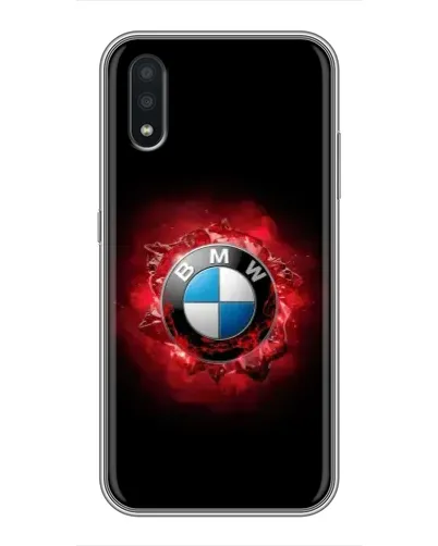 Чехол для Samsung Galaxy A01 Core с картинкой «Логотип BMW — вспышка»