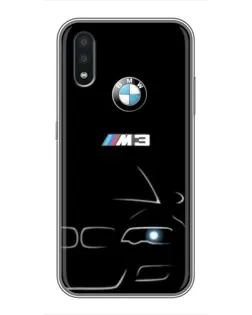 Чохол для Samsung Galaxy A01 Core з картинкою «Мінімалістичний принт BMW M3»