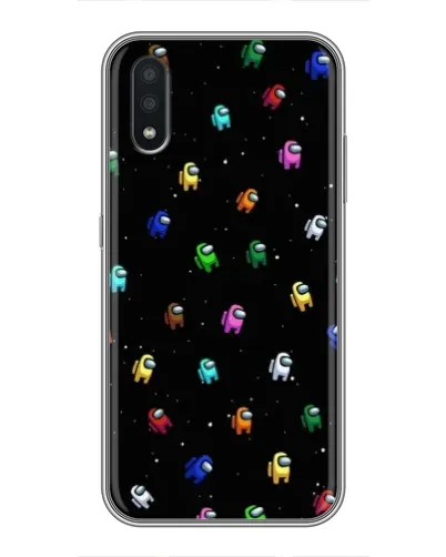 Чехол для Samsung Galaxy A01 Core с картинкой «Экипаж Among Us» Чехол для Samsung Galaxy A01 Core с картинкой «Экипаж Among Us»