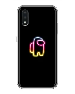 Чехол для Samsung Galaxy A01 Core с картинкой «Among Us градиент»