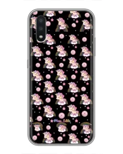Чехол для Samsung Galaxy A01 Core с картинкой «Magic Unicorn паттерн»