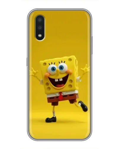 Чехол для Samsung Galaxy A01 Core с картинкой «Позитивный Губка Боб» Чехол для Samsung Galaxy A01 Core с картинкой «Позитивный Губка Боб»