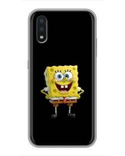 Чехол для Samsung Galaxy A01 Core с картинкой «Классический Губка Боб»
