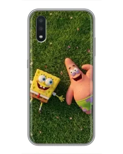 Чехол для Samsung Galaxy A01 Core с картинкой «Друзья на лужайке» Чехол для Samsung Galaxy A01 Core с картинкой «Друзья на лужайке»