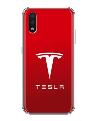 Чохол для Samsung Galaxy A01 Core з картинкою «Tesla Red Classic»