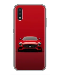 Чехол для Samsung Galaxy A01 Core с картинкой «Красный Mercedes AMG»