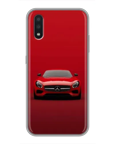 Чехол для Samsung Galaxy A01 Core с картинкой «Красный Mercedes AMG»