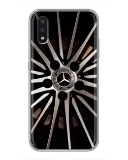 Чехол для Samsung Galaxy A01 Core с картинкой «Диск Mercedes»