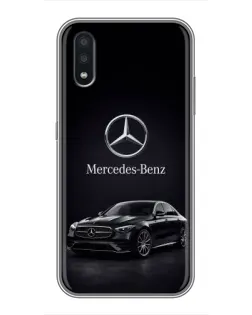 Чехол для Samsung Galaxy A01 Core с картинкой «Mercedes — решетка радиатора»