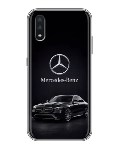 Чехол для Samsung Galaxy A01 Core с картинкой «Mercedes — решетка радиатора»