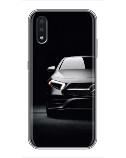 Чехол для Samsung Galaxy A01 Core с картинкой «Свет фар Mercedes»