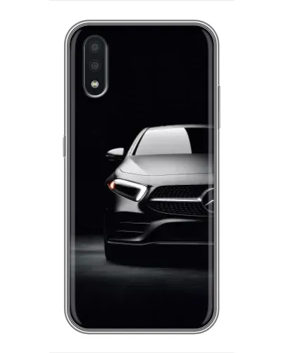 Чехол для Samsung Galaxy A01 Core с картинкой «Свет фар Mercedes»