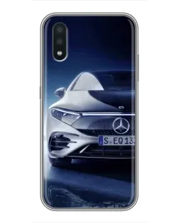 Чехол для Samsung Galaxy A01 Core с картинкой «Mercedes EQ — будущее»