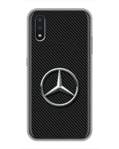Чехол для Samsung Galaxy A01 Core с картинкой «Карбоновый Mercedes стиль» Чехол для Samsung Galaxy A01 Core с картинкой «Карбоновый Mercedes стиль»