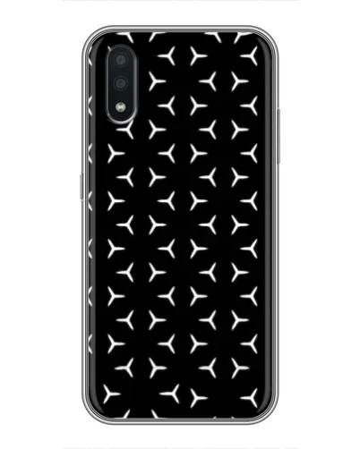 Чехол для Samsung Galaxy A01 Core с картинкой «Mercedes паттерн звезд» Чехол для Samsung Galaxy A01 Core с картинкой «Mercedes паттерн звезд»