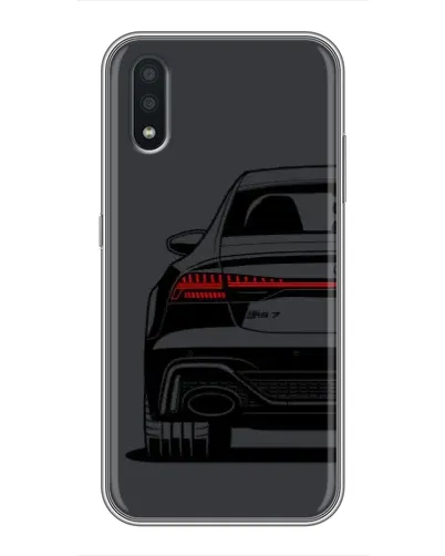 Чехол для Samsung Galaxy A01 Core с картинкой «Задняя часть Audi — арт»