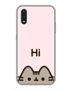 Чехол для Samsung Galaxy A01 Core с картинкой «Пушин говорит Hi» Чехол для Samsung Galaxy A01 Core с картинкой «Пушин говорит Hi»