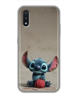 Чехол для Samsung Galaxy A01 Core с картинкой «Стич на коричневом фоне» Чехол для Samsung Galaxy A01 Core с картинкой «Стич на коричневом фоне»