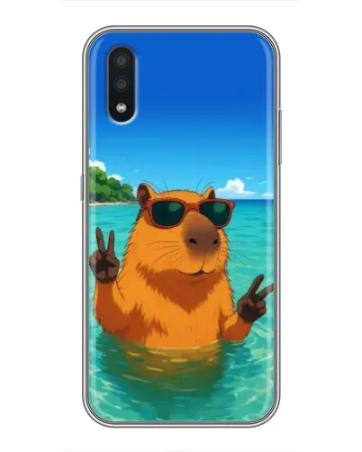Чохол для Samsung Galaxy A01 Core з картинкою «Морська капібара» Чохол для Samsung Galaxy A01 Core з картинкою «Морська капібара»