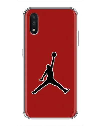 Чехол для Samsung Galaxy A01 с картинкой «Jordan Red Back» Чехол для Samsung Galaxy A01 с картинкой «Jordan Red Back»
