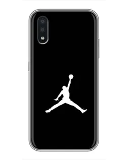 Чехол для Samsung Galaxy A01 с картинкой «Jordan Silhouette»