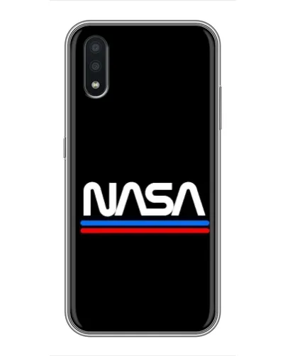 Чехол для Samsung Galaxy A01 с картинкой «NASA — классика Red Blue» Чехол для Samsung Galaxy A01 с картинкой «NASA — классика Red Blue»