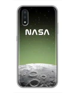 Чехол для Samsung Galaxy A01 с картинкой «NASA — лунный градиент»