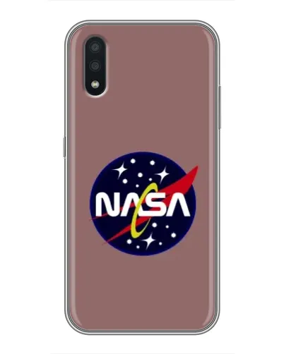 Чехол для Samsung Galaxy A01 с картинкой «NASA — ретро космос» Чехол для Samsung Galaxy A01 с картинкой «NASA — ретро космос»