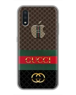 Чехол для Samsung Galaxy A01 с картинкой «Gucci — брендированный десерт»
