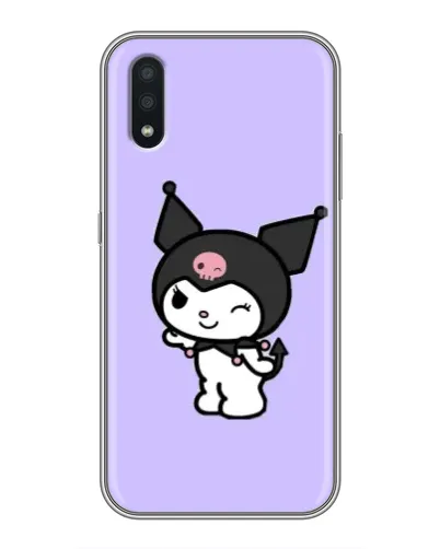 Чехол для Samsung Galaxy A01 с картинкой «Классическая Kuromi»
