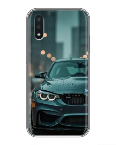 Чехол для Samsung Galaxy A01 с картинкой «BMW в огнях города» Чехол для Samsung Galaxy A01 с картинкой «BMW в огнях города»