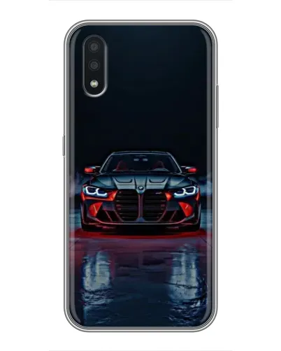 Чехол для Samsung Galaxy A01 с картинкой «BMW на мокрой дороге» Чехол для Samsung Galaxy A01 с картинкой «BMW на мокрой дороге»